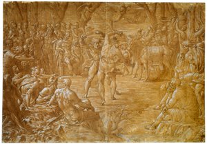 Taistelu Entellus of Sicilyn ja Dares of Troy välillä, 1544