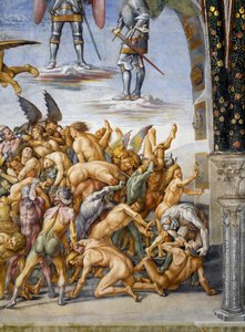 Kirottu helvetissä, Last Judgment -frescojaksosta