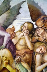 Kirottu helvetissä, Last Judgment -frescojaksosta tekijältä Luca Signorelli