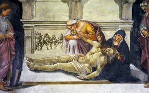 Valitusvirsi kuolleesta Kristuksesta tekijältä Luca Signorelli
