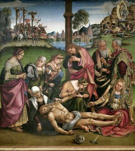 Valituslaulu kuolleesta Kristuksesta, 1502. tekijältä Luca Signorelli