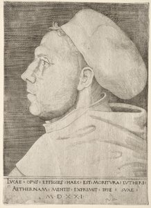 Martti Luther tekijältä Lucas Cranach