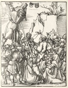 Pyhän Andreaksen marttyyrikuolema tekijältä Lucas Cranach