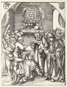 Pyhän Juudas Taddeuksen marttyyrikuolema tekijältä Lucas Cranach