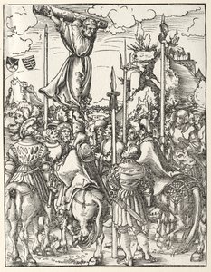 Pyhän Filippuksen marttyyrikuolema tekijältä Lucas Cranach
