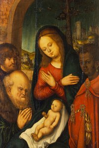 Kuninkaiden palvonta tekijältä Lucas Cranach
