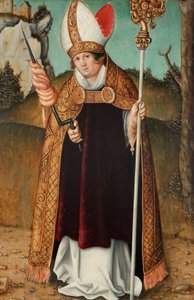 Hl. Erasmus tekijältä Lucas Cranach d. Ä.