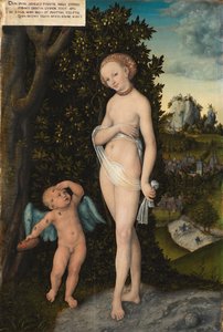Venus ja Cupid varastaa hunajaa