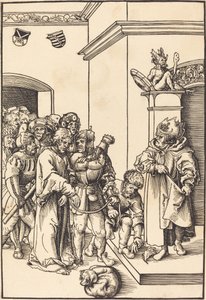 Kristus Hannaksen edessä tekijältä Lucas Cranach the Elder