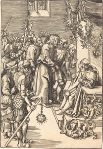 Kristus ennen Kaifasta tekijältä Lucas Cranach the Elder
