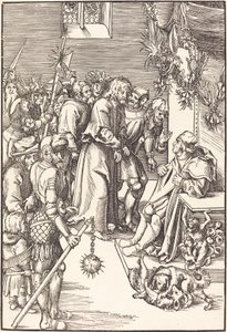 Kristus ennen Kaifasta tekijältä Lucas Cranach the Elder