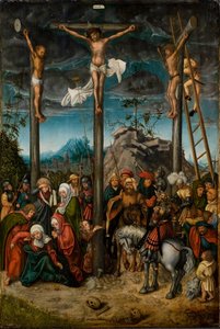 Ristiinnaulitseminen tekijältä Lucas Cranach the Elder