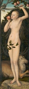 Eeva, 153337. tekijältä Lucas Cranach the Elder