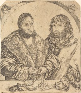 Frederick Viisas ja Johannes Saksin Konstantti tekijältä Lucas Cranach the Elder