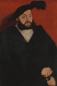 Johann 1498-1537, Saksin herttua, n. 1534-37. tekijältä Lucas Cranach the Elder