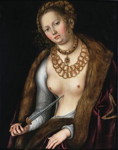 Lucretia tekijältä Lucas Cranach the Elder