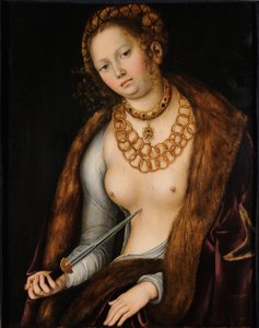 Lucretia tekijältä Lucas Cranach the Elder
