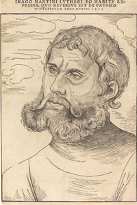 Luther "Junker Jorgina" tekijältä Lucas Cranach the Elder