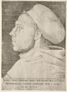 Martti Luther. tekijältä Lucas Cranach the Elder