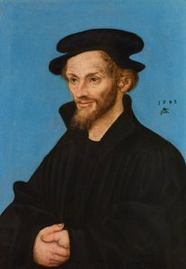 Philipp Melanchthonin muotokuva tekijältä Lucas Cranach the Elder