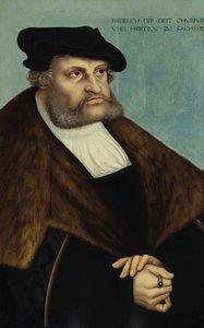 Frederick III:n muotokuva, Saksin vaaliruhtinas 1463-1525 tekijältä Lucas Cranach the Elder