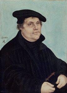 Martin Lutherin muotokuva tekijältä Lucas Cranach the Elder