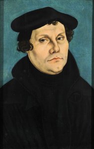 Martin Lutherin muotokuva tekijältä Lucas Cranach the Elder