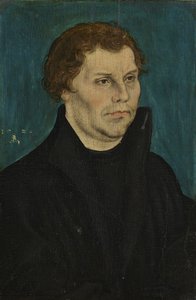 Martin Lutherin ja Katharina von Boran muotokuvat tekijältä Lucas Cranach the Elder