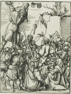 Pyhä Andreas, Apostolien marttyyrikuolemasta. tekijältä Lucas Cranach the Elder