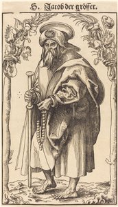 Pyhä Jaakob Suurempi tekijältä Lucas Cranach the Elder
