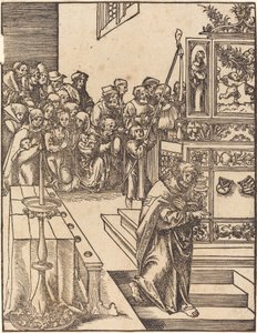 Pyhä Johannes evankelista tekijältä Lucas Cranach the Elder