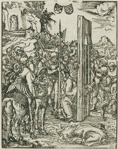 Pyhä Matias, Apostolien marttyyrikuoleman kirjasta tekijältä Lucas Cranach the Elder
