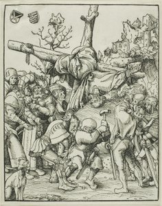 Pyhä Pietari, Apostolien marttyyrikuolemasta. tekijältä Lucas Cranach the Elder