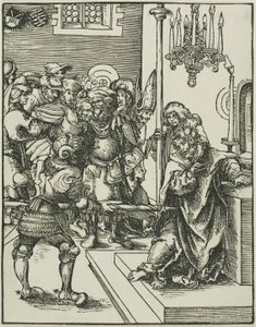 Pyhä Tuomas, Apostolien marttyyrikuolemasta. tekijältä Lucas Cranach the Elder