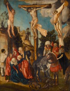 Ristiinnaulitseminen, 1501 tekijältä Lucas Cranach the Elder