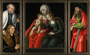 Feilitzschin alttaritaulu tekijältä Lucas Cranach the Elder