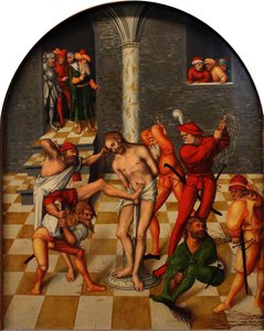 Kristuksen liputus, 1538 tekijältä Lucas Cranach the Elder