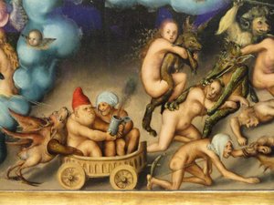 Viimeinen tuomio

















 ((yksityiskohta) tekijältä Lucas Cranach the Elder