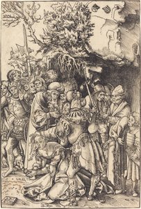 Pyhän Barbaran marttyyrikuolema tekijältä Lucas Cranach the Elder