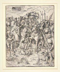 Pyhän Matteuksen marttyyrikuolema tekijältä Lucas Cranach the Elder