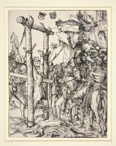 Pyhän Simonin marttyyrikuolema tekijältä Lucas Cranach the Elder