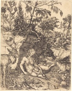 Pyhän Johannes Chrysostomosin katumus tekijältä Lucas Cranach the Elder