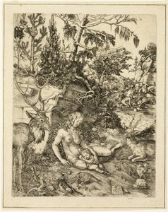 Pyhän Johannes Krysostomoksen katumus tekijältä Lucas Cranach the Elder