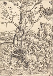 Loput lennossa Egyptiin tekijältä Lucas Cranach the Elder