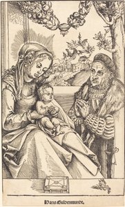 Frederic Viisaan Saksin ihaama Neitsyt ja lapsi tekijältä Lucas Cranach the Elder