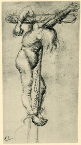 Varas ristillä, 1500-1504, 1943. tekijältä Lucas Cranach the Elder