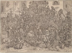 Turnaus, 1509 tekijältä Lucas Cranach the Elder