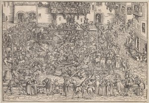 Turnaus, 1509 tekijältä Lucas Cranach the Elder