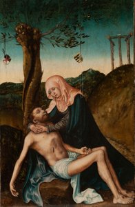 Slovakian kieli: Pieta Pieta ristin alla