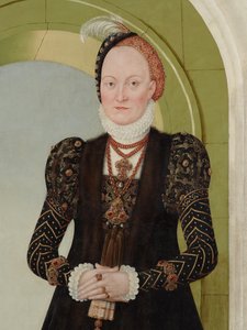 Tanskan Anna, Saksin herttuatar tekijältä Lucas Cranach the Younger